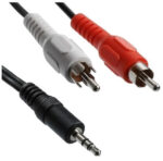 CABLE NOGANET MINI PLUG - 2 RCA 3 MTS