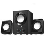 PARLANTE GENIUS SW-2.1 300 NEGRO