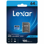 MEMORIA MICRO SD LEXAR 64 GB A1 U3 100 MBPS 633X