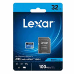 MEMORIA MICRO SD LEXAR 32 GB A1 U1 100 MBPS 633X