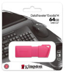 PEN DRIVE KINGSTON 64 GB DTX M ROSA