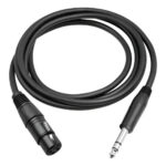 CABLE PLUG 6.3MM MACHO - XLR HEMBRA 1,5 MTS