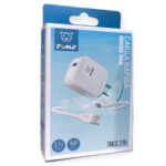CARGADOR 220V TIME (TMCC216) MICRO USB 2.1A 5V  + 1 USB