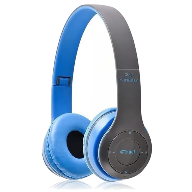 AURICULAR P47 AZUL AURICULAR BLUETOOTH AU-16009 (P47) AZUL - Imagen 1