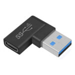 ADAPTADOR TIPO C HEMBRA A USB MACHO 3.0 90°