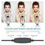 ARO LUZ LED 14" 36 CM CON TRIPODE 2 MTS - Imagen 2