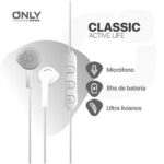 AURICULAR BLUETOOTH ONLY CLASSIC BLANCO