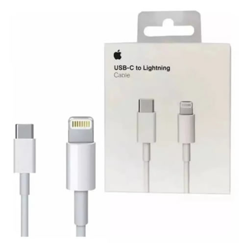 CABLE APPLE USB-C A LIGHTNING 1 METRO CABLE APPLE USB-C A LIGHTNING 1 METRO - Imagen 1