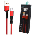 CABLE XAEA THOR 4.4A MICRO USB ROJO