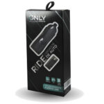 CARGADOR RAPIDO 12V ONLY 3.1A MICRO USB + 1 PUERTO USB
