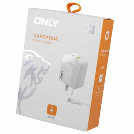 CARGADOR RAPIDO 220V ONLY MICRO USB 4.4A 5V DESMONT + 2 USB
