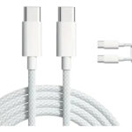CABLE APPLE TIPO C A TIPO C 1 METRO - Imagen 2