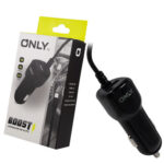 CARGADOR 12V ONLY 2.4A MICRO USB + 1 PUERTO USB