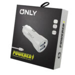CARGADOR RAPIDO 12V ONLY 3.1A 2 USB + CABLE TIPO C DESMONTAB - Imagen 3