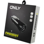 CARGADOR RAPIDO 12V ONLY 3.1A 2 USB + CABLE TIPO C DESMONTAB
