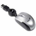 MOUSE GENIUS MICRO TRAVELER PLATEADO