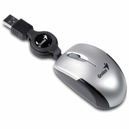 MOUSE GENIUS MICRO TRAVELER PLATEADO