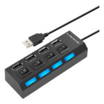MULTIPLICADOR USB 4P CON INTERRUPTOR