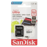 MEMORIA MICRO SD SANDISK ULTRA 64 GB C10 100 MBPS