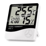 RELOJ MEDIDOR TEMPERATURA Y HUMEDAD HTC-1