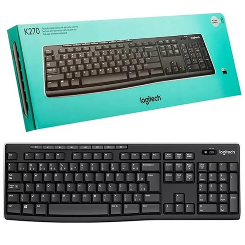 Teclado inalambrico Logitech K270 TECLADO INALAMBRICO LOGITECH K270 - Imagen 1