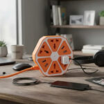 ZAPATILLA MULTINORMA HEXAGONAL 220V 4 TOMAS + 4 USB - Imagen 3