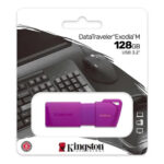 PEN DRIVE KINGSTON 128 GB DTX M LILA