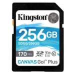 MEMORIA SD KINGSTON CANVAS GO PLUS 256 GB C10 U3 170 MBPS - Imagen 2