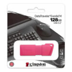 PEN DRIVE KINGSTON 128 GB DTX M ROSA
