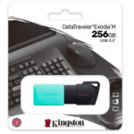 PEN DRIVE KINGSTON 256 GB DTX M NEGRO/VERDE