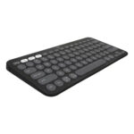 TECLADO LOGITECH K380S PEBBLE BLUETOOTH GRIS OSCURO - Imagen 2