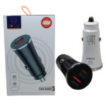 CARGADOR AUTO 12V TIME 48W CAR-53001 1XUSB + 1XUSB-C