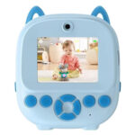 CAMARA CON IMPRESORA KPC-2C CELESTE - Imagen 2