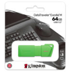 PEN DRIVE KINGSTON 64 GB DTX M VERDE