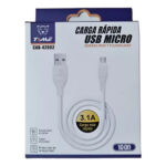 CABLE TIME MICRO USB V8 CAB-42002