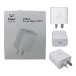 CARGADOR RAPIDO 220V TIME USB-C 18W