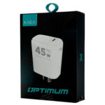 CARGADOR RAPIDO 220V XAEA  OPTIMUM USB + USB-C 45W - Imagen 2
