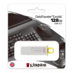 PEN DRIVE KINGSTON 128 GB DTX BLANCO