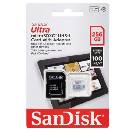 MEMORIA MICRO SD SANDISK ULTRA 256 GB C10 100 MBPS