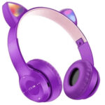 AURICULAR BLUETOOTH AU-12004 OREJAS LILA