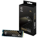 DISCO SSD MSI SPATIUM M450 PCIE NVME M.2 500 GB