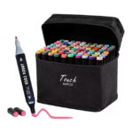 MARCADORES TOUCH DOBLE PUNTA X 80 UNIDADES