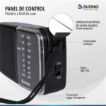 RADIO PORTATIL AM-FM SUONO AYV0021 - Imagen 2
