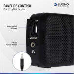 RADIO PORTATIL AM-FM SUONO AYV0021 - Imagen 3