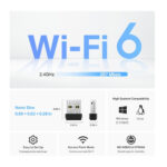 PLACA RED USB TP-LINK ARCHER TX1U NANO AX300 - Imagen 4