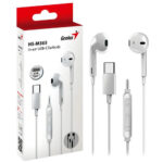 AURICULAR GENIUS HS-M365 TIPO C BLANCO