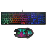 KIT MOUSE TECLADO C/CABLE NOGANET STORMER NKB-100 NEGRO
