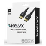 CABLE DISPLAY PORT A DISPLAY PORT 1.4 KELYX 1,5 MTS - Imagen 3