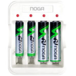 CARGADOR PILAS NOGANET NGA-5300 + 2 PILAS AAA + 2 AA - Imagen 2