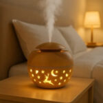 HUMIDIFICADOR REDONDO HMF-91082 CON LUZ